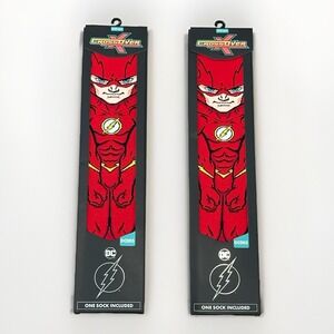 Crossover X DC Comics - Set Of 2 Socks - The Flash - New In Box